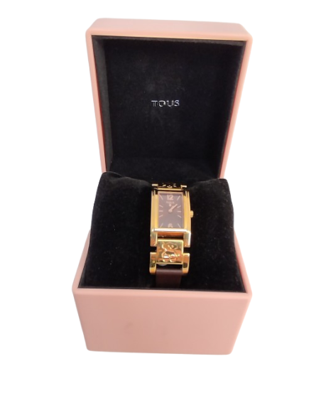 Reloj Tous Plate SQ Dorado