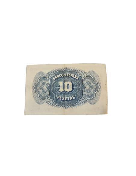 Billete de 10 pesetas 1935