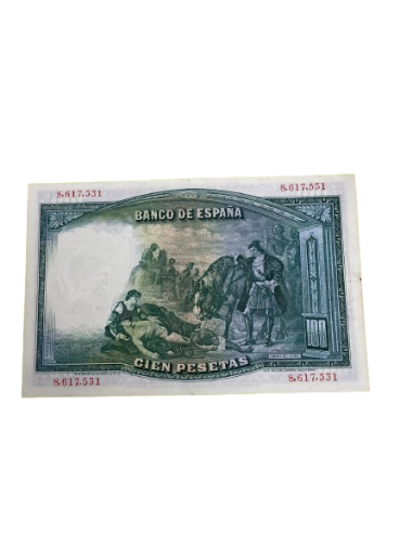 Billete de 100 pesetas 1931