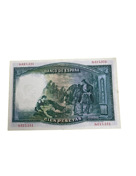Billete de 100 pesetas 1931