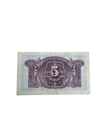 Billete de 5 pesetas 1935