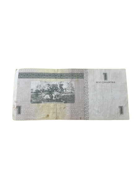 Billete de 1 PESO convertible 2011 Cuba