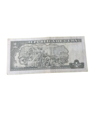 Billete de 1 PESO Cuba 2011
