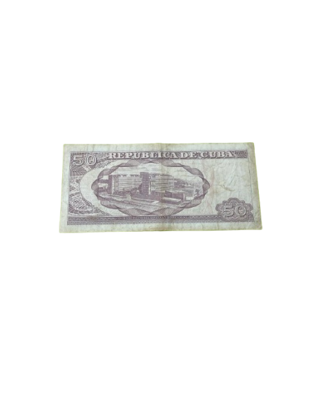 Billete de 50 PESOS cubanos