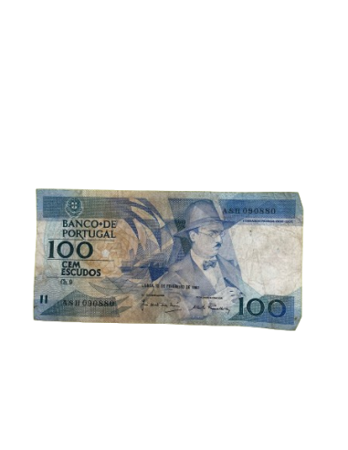 Billete de 100 escudos 1987