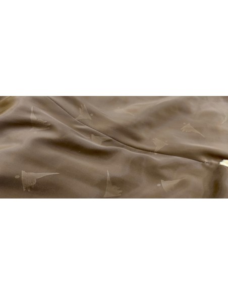 Abrigo de piel de visón rasada