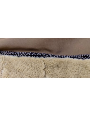 Abrigo de piel de visón rasada