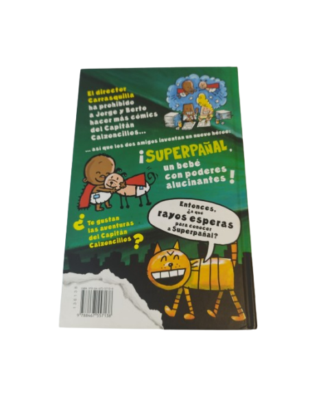 Superpañal 1: El Capitán Calzoncillos Y Las Aventuras De Superpañal
