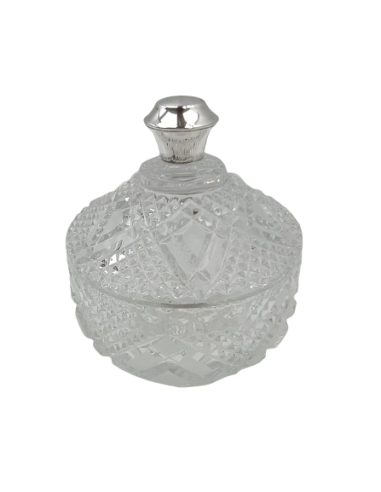 Bombonera  Cristal Tallado