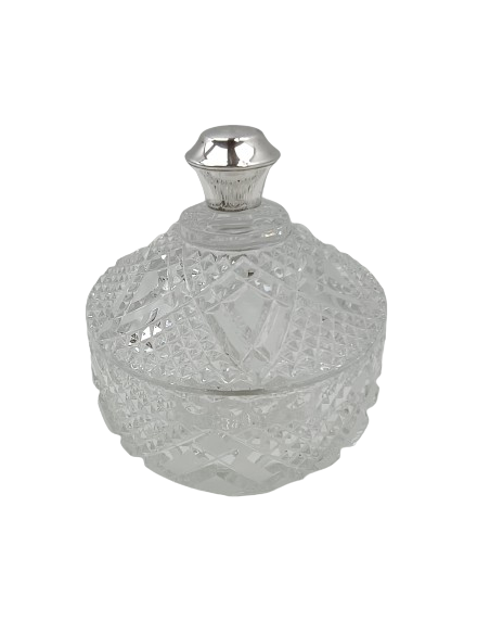 Bombonera  Cristal Tallado