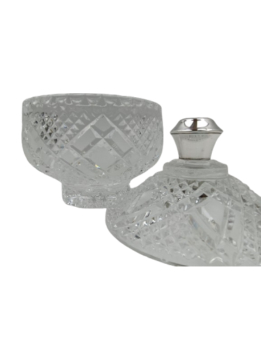 Bombonera  Cristal Tallado