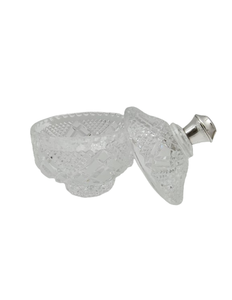 Bombonera  Cristal Tallado