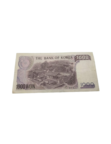 Billete de 1000 WON Corea del Sur
