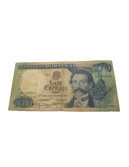Billete de 100 escudos Portugal 1965