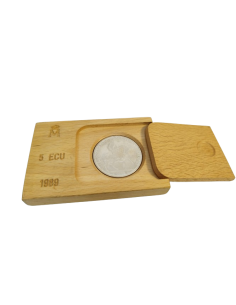 Moneda de 5 ECU de 1989