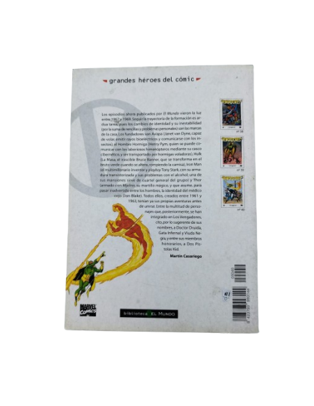 Los vengadores nº3- Biblioteca El Mundo