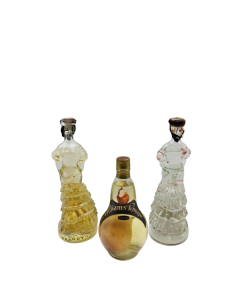 Trío de botellas de Brandy - Nogueras Comas