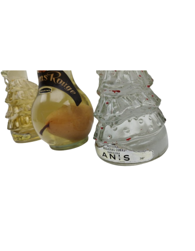 Trío de botellas de Brandy - Nogueras Comas