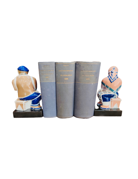 Pareja Sujetalibros c/base Sargadelos
