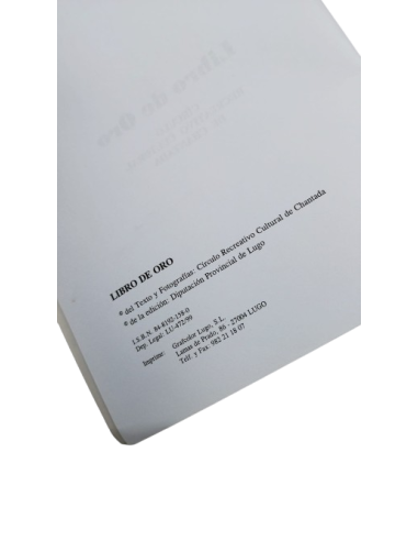 Libro de oro de Chantada