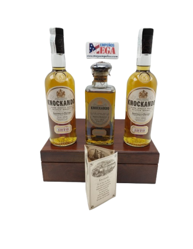 Maletín Knockando 1979 - 3 botellas