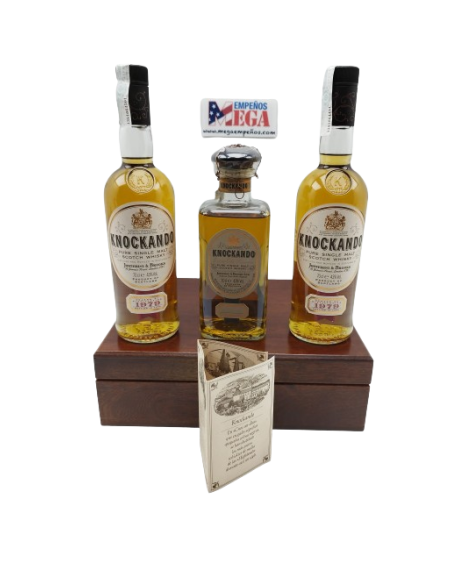 Maletín Knockando 1979 - 3 botellas