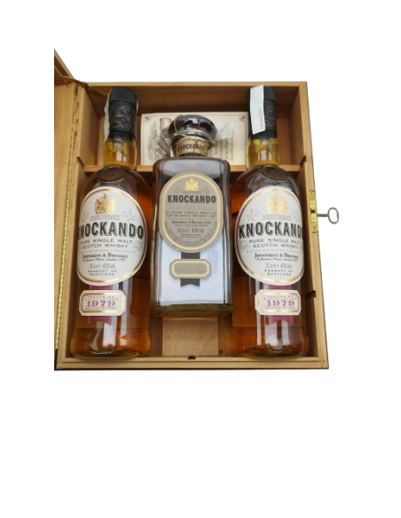 Maletín Knockando 1979 - 3 botellas