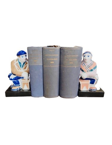 Pareja Sujetalibros c/base Sargadelos