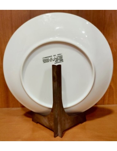 Plato F. Criado "Caminante del azul" Sargadelos