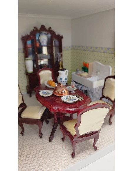 Casa victoriana de muñecas