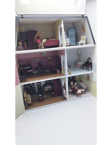 Casa victoriana de muñecas