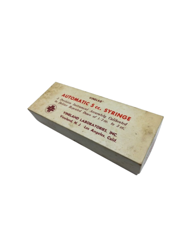 Jeringuilla antigua Vinelab