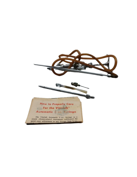 Jeringuilla antigua Vinelab