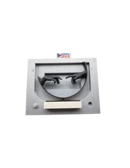 Las manos de la creación de Adán - Skel Art