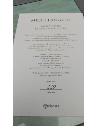 Las manos de la creación de Adán - Skel Art