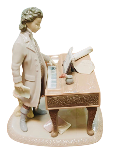 Figura de porcelana de Lladró Joven Beethoven