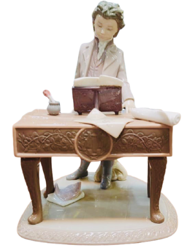 Figura de porcelana de Lladró Joven Beethoven