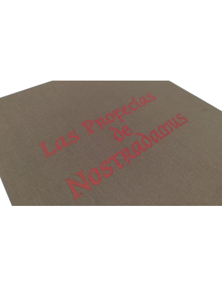 Facsimil Las Profecias de Nostradamus