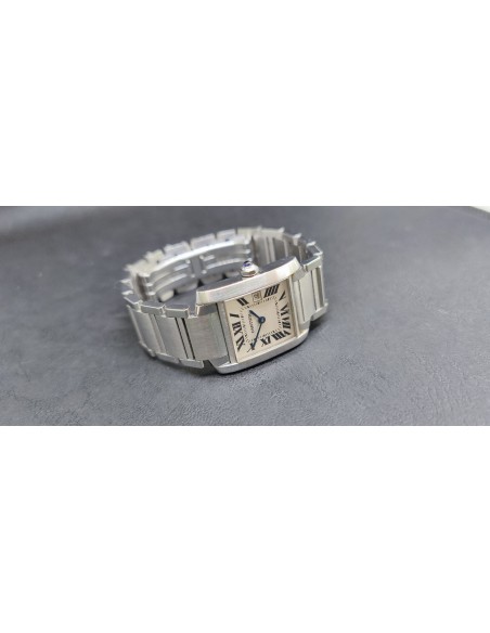 Reloj Cartier mujer de cuarzo TANK Francaise acero