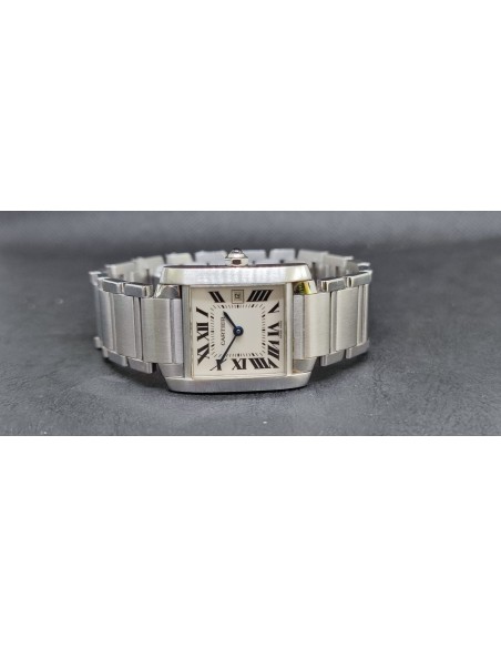 Reloj Cartier mujer de cuarzo TANK Francaise acero