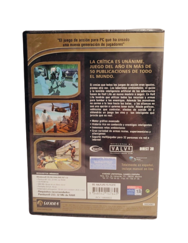 Half Life PC CD Precintado