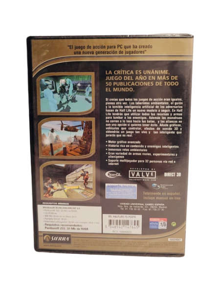 Half Life PC CD Precintado