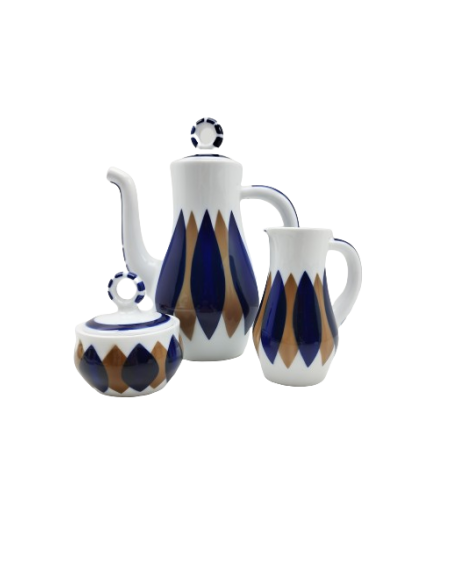 Juego de Café "Follas" 6 servicios