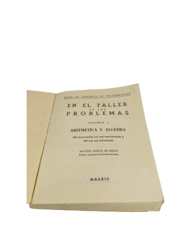 En el taller de los problemas - Aritmética y...