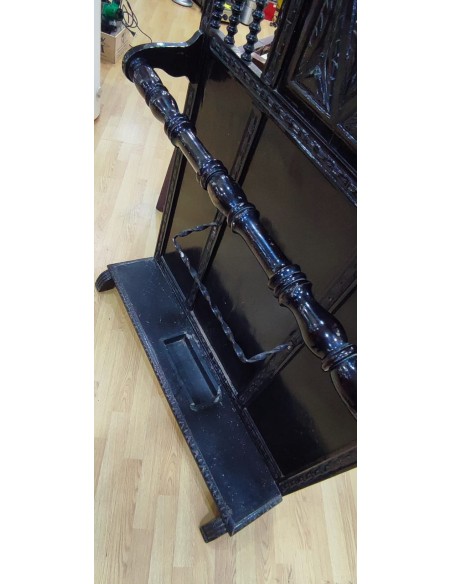 Paraguero de madera maciza