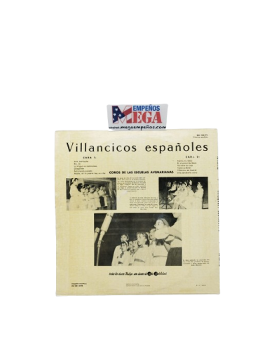 Vinilo Villancicos Españoles