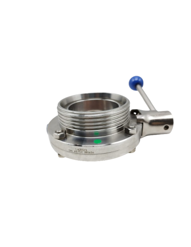 Válvula de mariposa rosca macho DN11