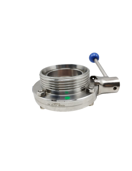 Válvula de mariposa rosca macho DN11